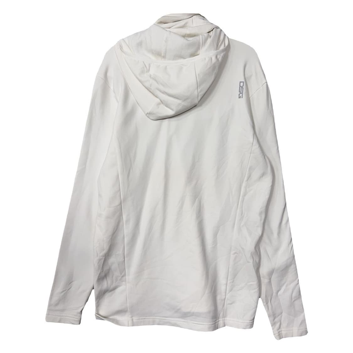 데상트 라이트 그레이 로고 기능성 폴라 긴팔티 S 상품이미지2