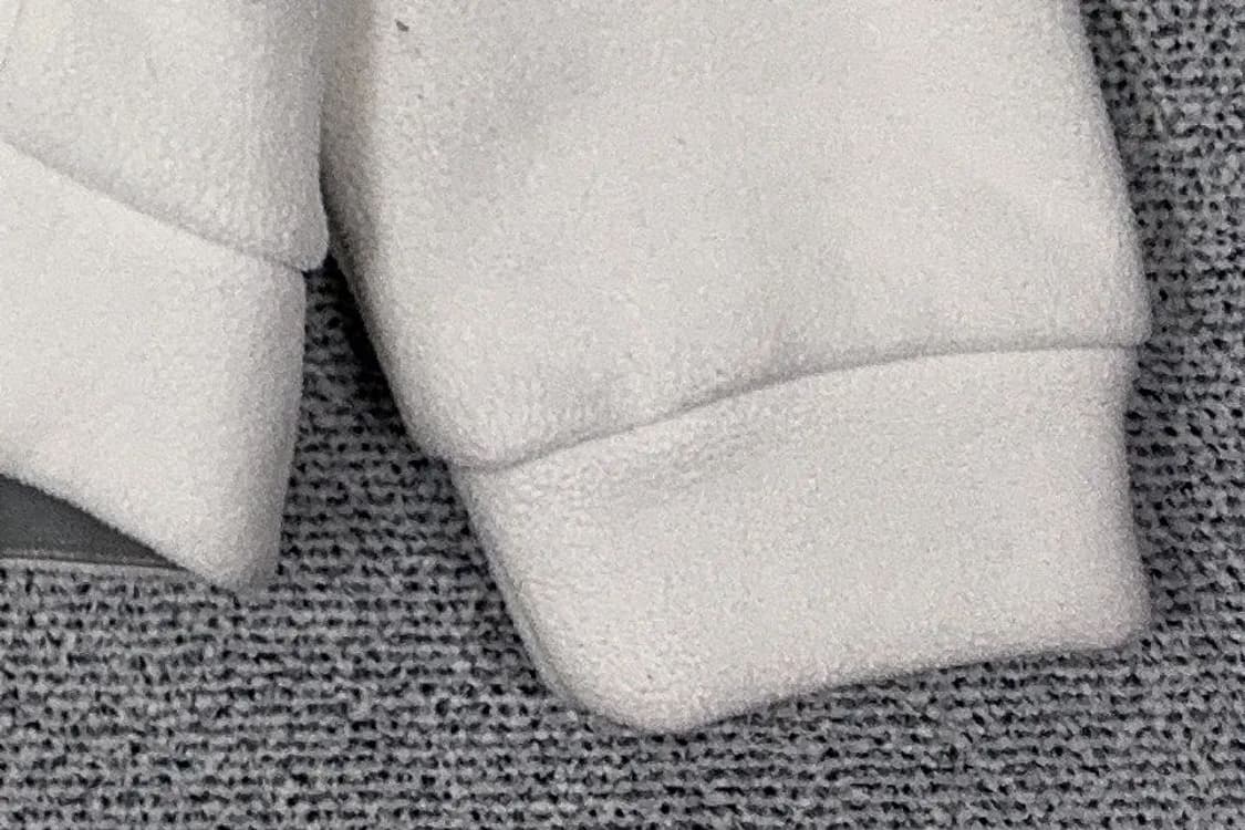 디스커버리 화이트 로고 기모 후리스 후드 집업 105 상품이미지6