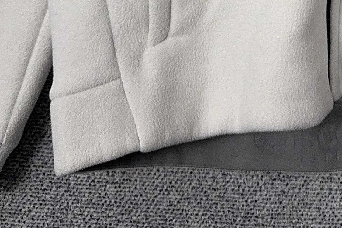 디스커버리 화이트 로고 기모 후리스 후드 집업 105 상품이미지7