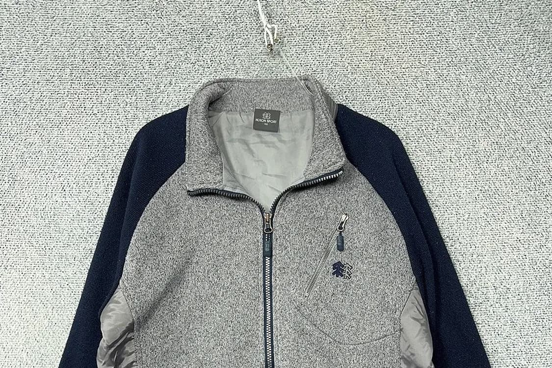 코오롱 라이트 그레이 기능성 집업 L 상품이미지3