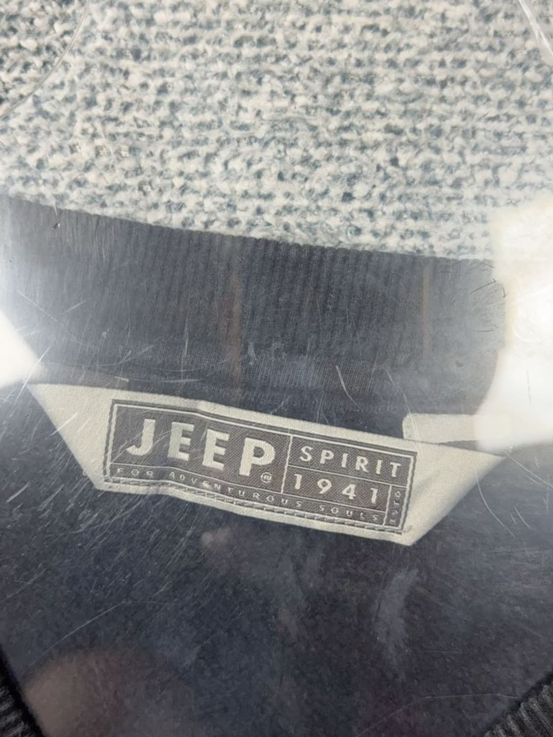 지프 프린팅 블랙 맨투맨 M(95) 상품이미지8