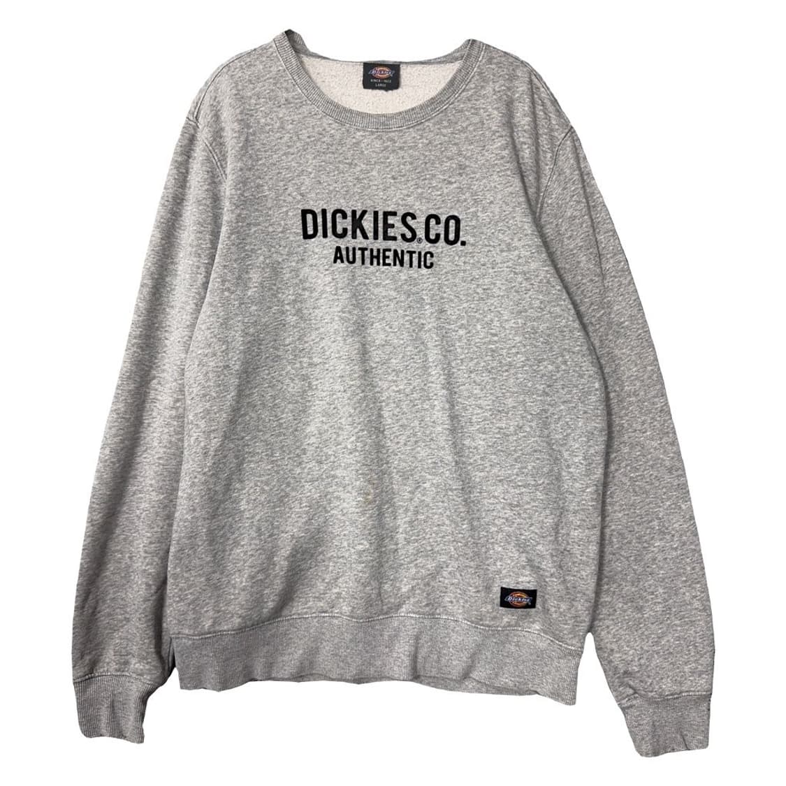 디키즈 프린팅 라이트 그레이 맨투맨 LARGE 상품이미지1