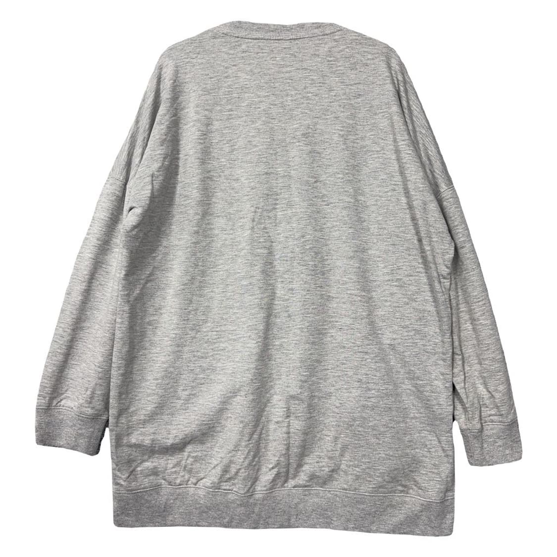 푸부 프린팅 라이트 그레이 오버 맨투맨 105(88) 상품이미지2