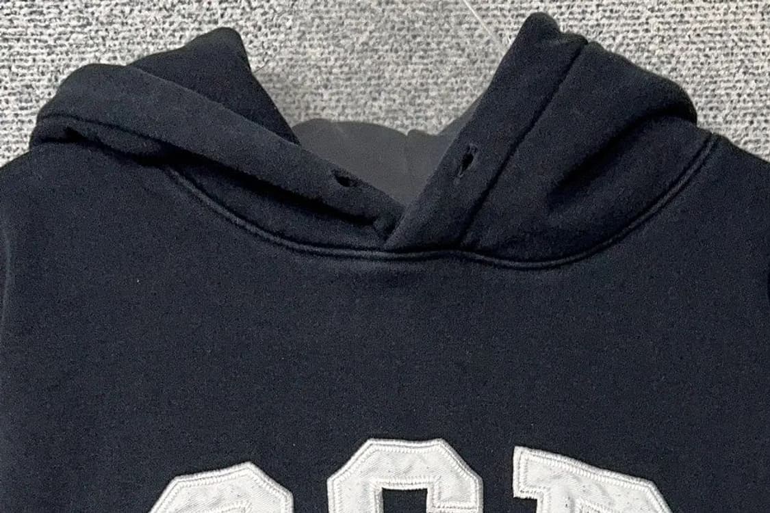 코드그라피 스펠 로고 네이비 후드티 M 상품이미지5