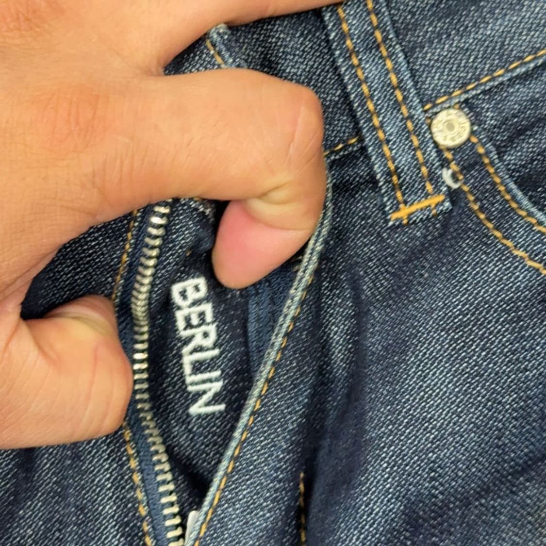 플랙진 베를린 진청 생지 청바지 31 상품이미지5
