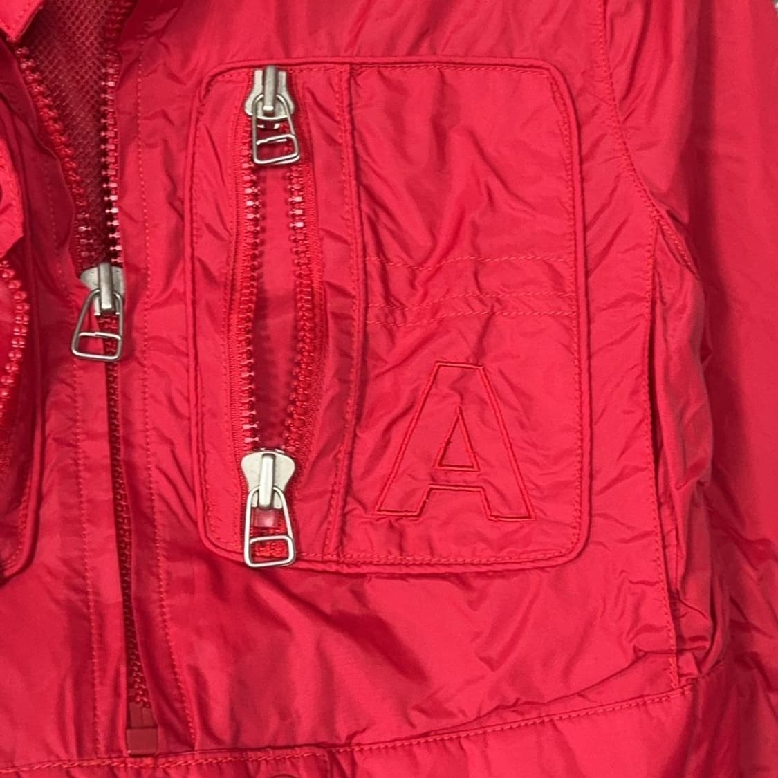 A6 빈티지 레드 숏 자켓 66 상품이미지3
