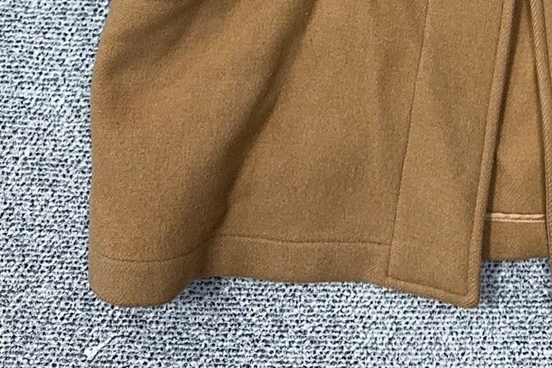 폴로 랄프로렌 카멜 더플 떡볶이 후드 코트 S 상품이미지6