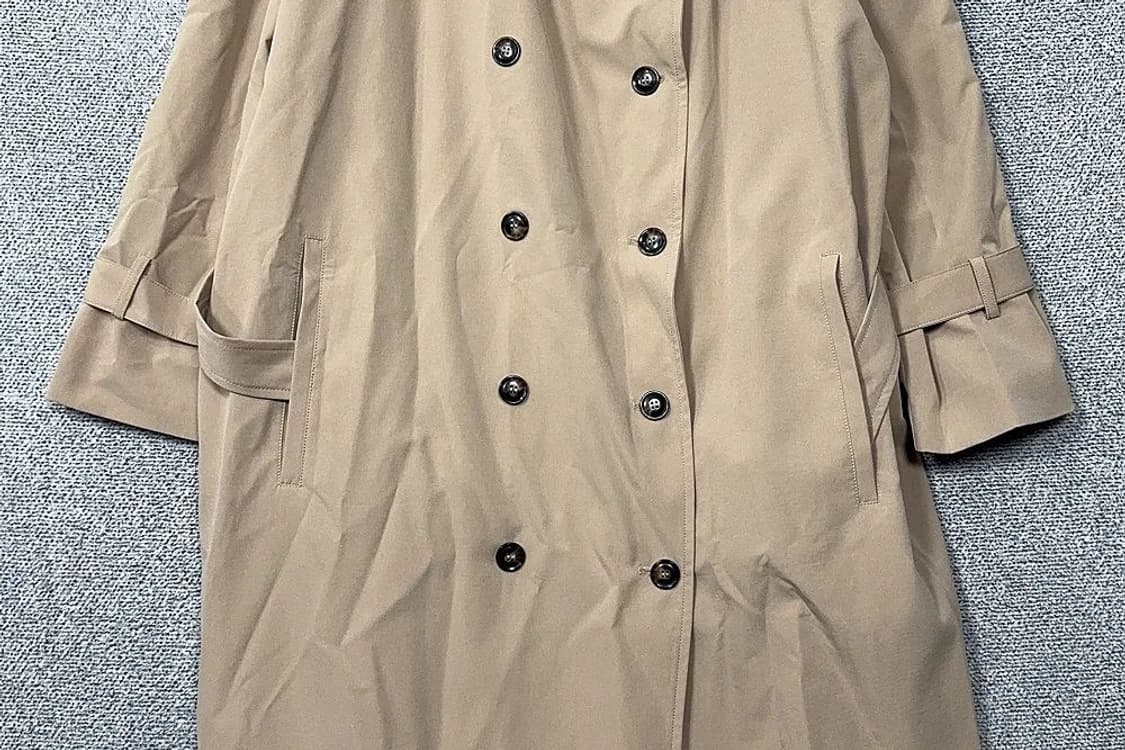 H&M 베이지 트렌치 코트 EUR 4XL 상품이미지4