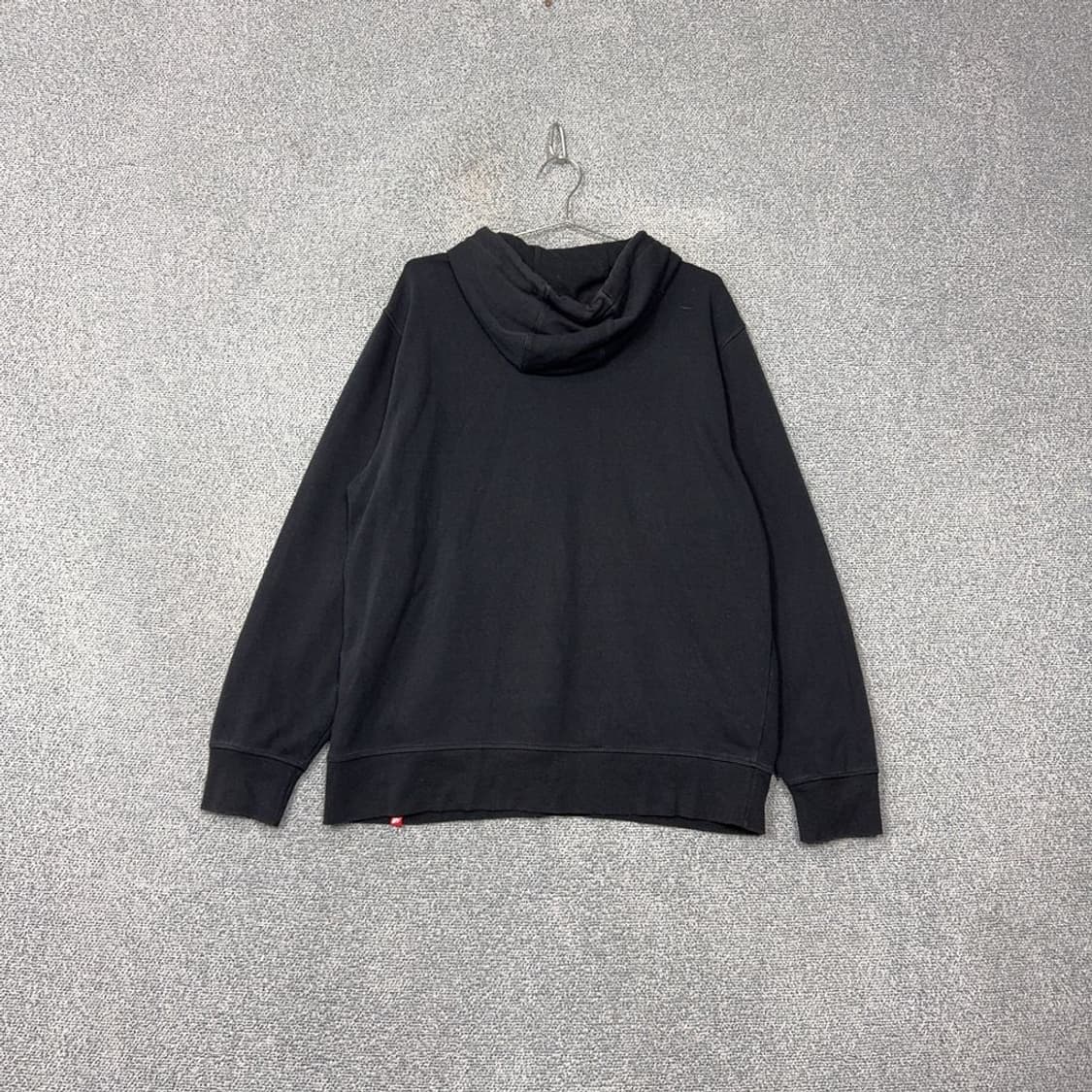 뉴발란스 빅로고 프린팅 블랙 후드티 2XL 상품이미지2