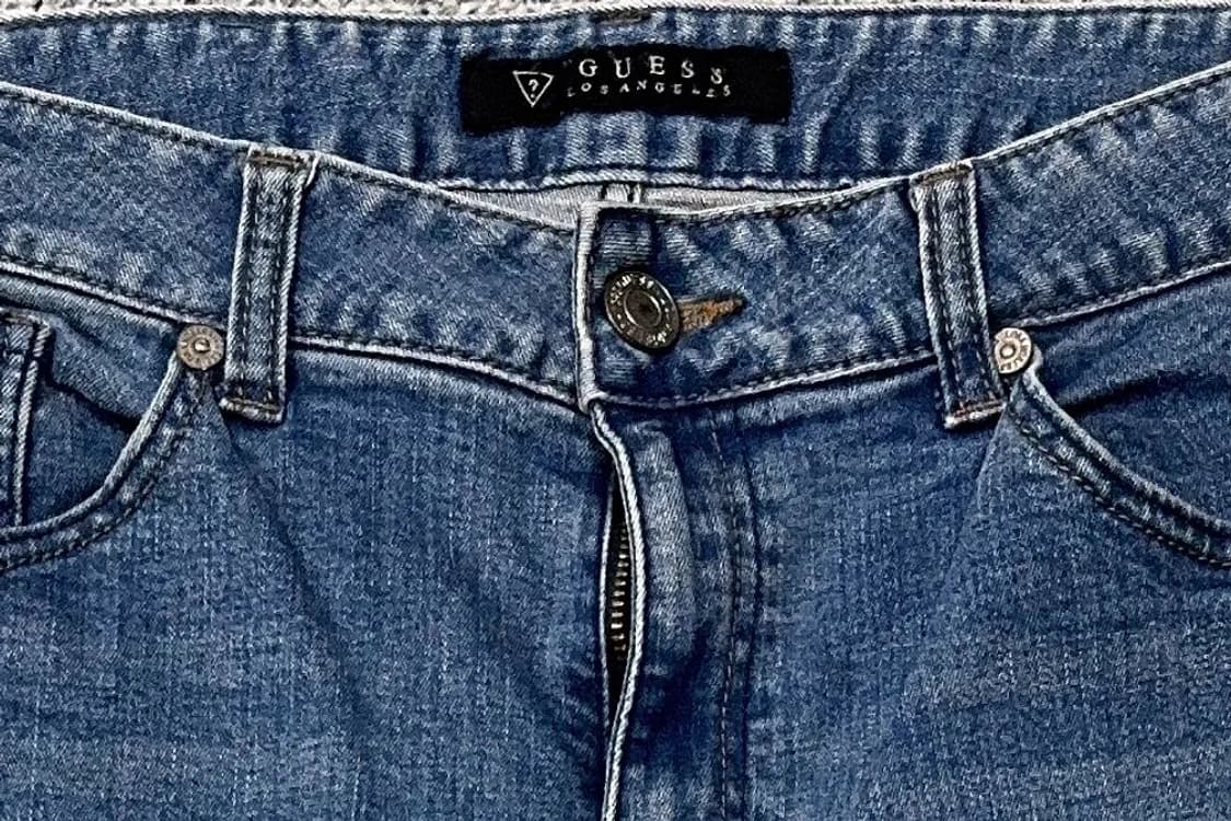 게스 블루 워싱 캐주얼 청바지 33 상품이미지6