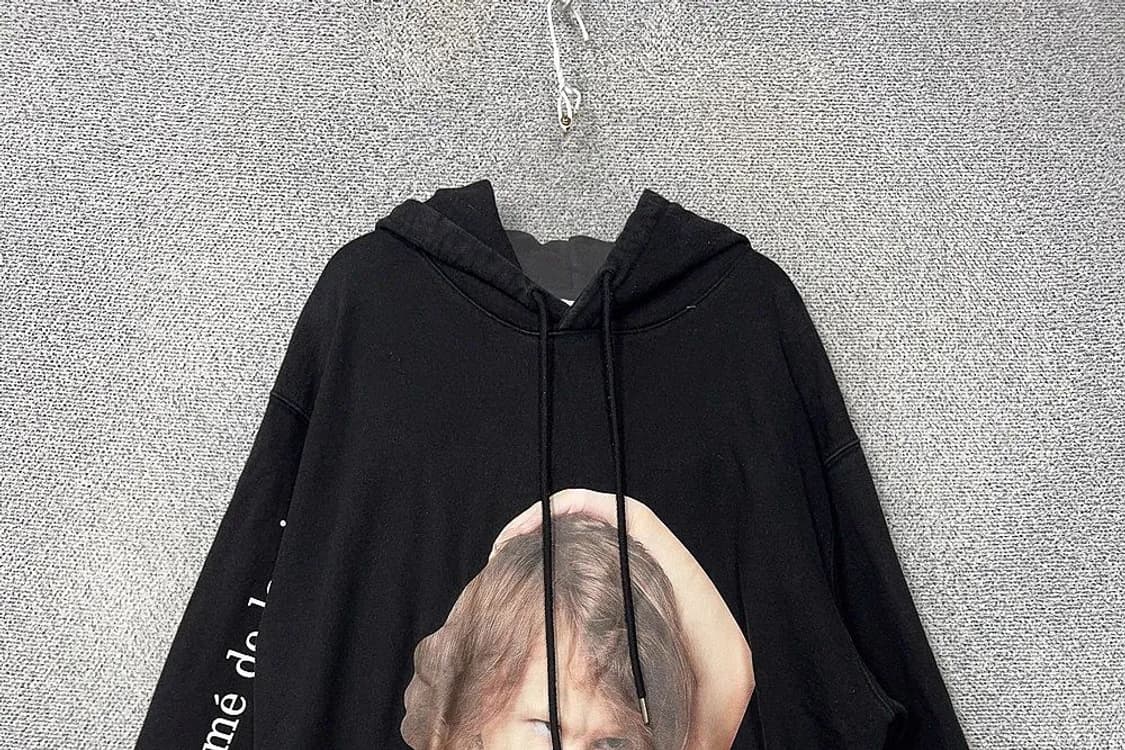 아크메드라비 프린팅 블랙 후드티 1 상품이미지3