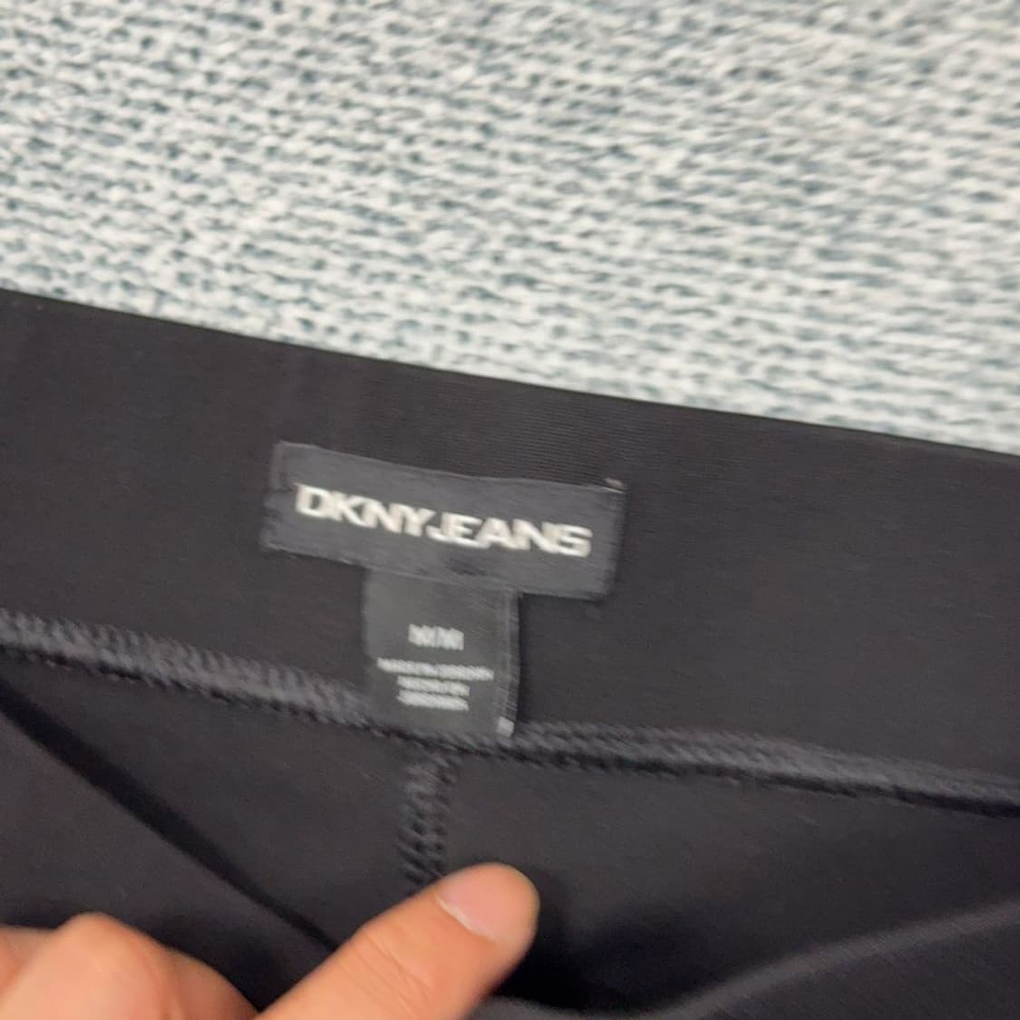 DKNY 블랙 여성 슬랙스 M/M 상품이미지5