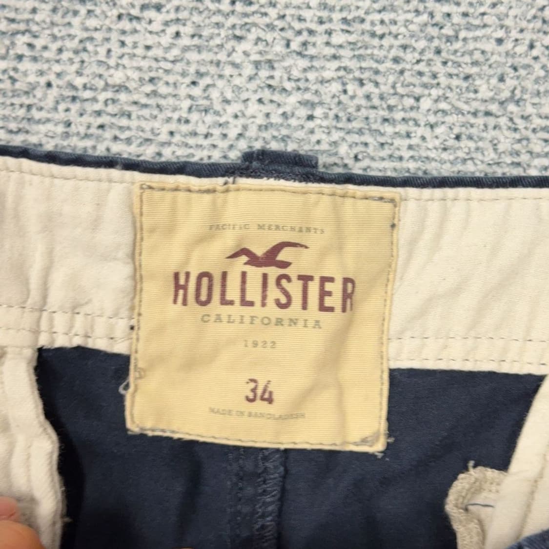 홀리스터 네이비 빈티지 카고 반바지 34 상품이미지7