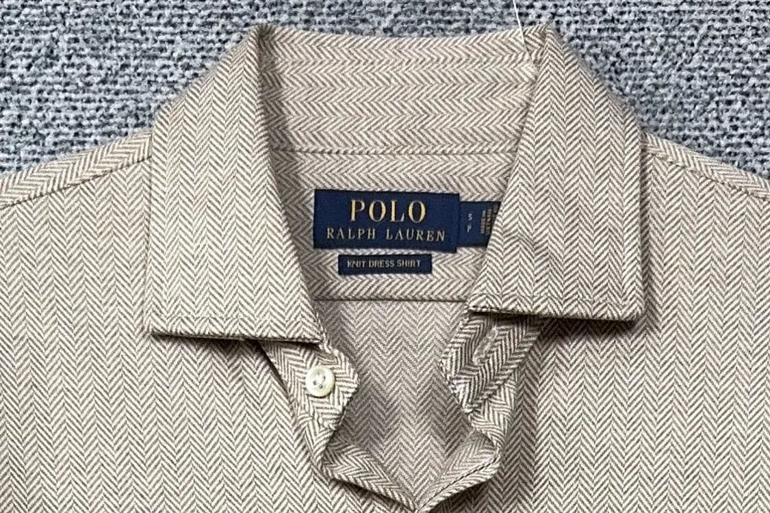 폴로 신형 큐알 니트 드레스 베이지 셔츠 S 상품이미지5