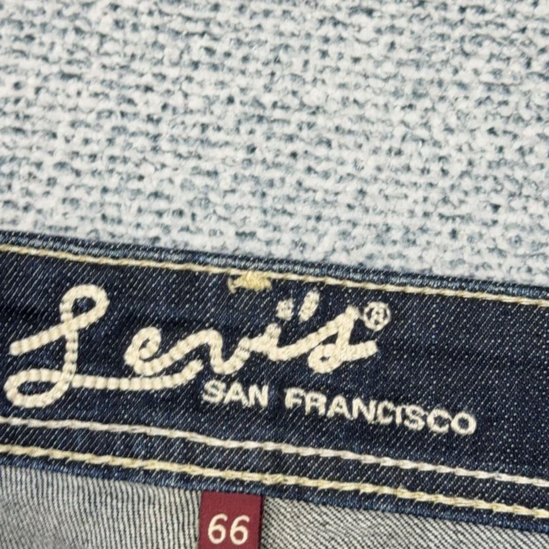 리바이스 진청 스티치 데님팬츠 26 32 상품이미지5