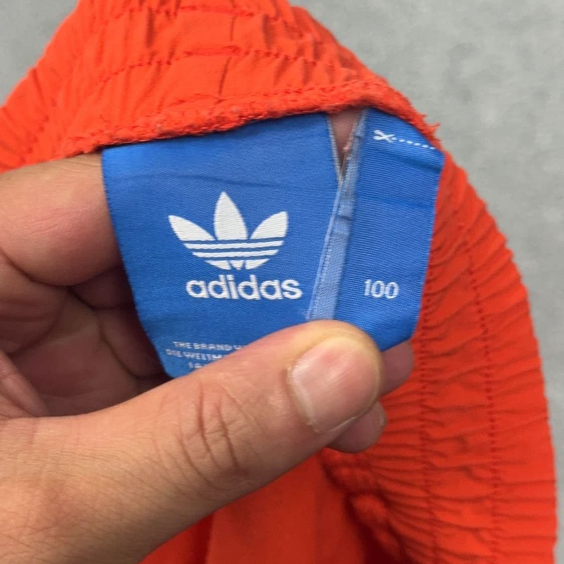 아디다스 오렌지 기능성 반바지 100 상품이미지3