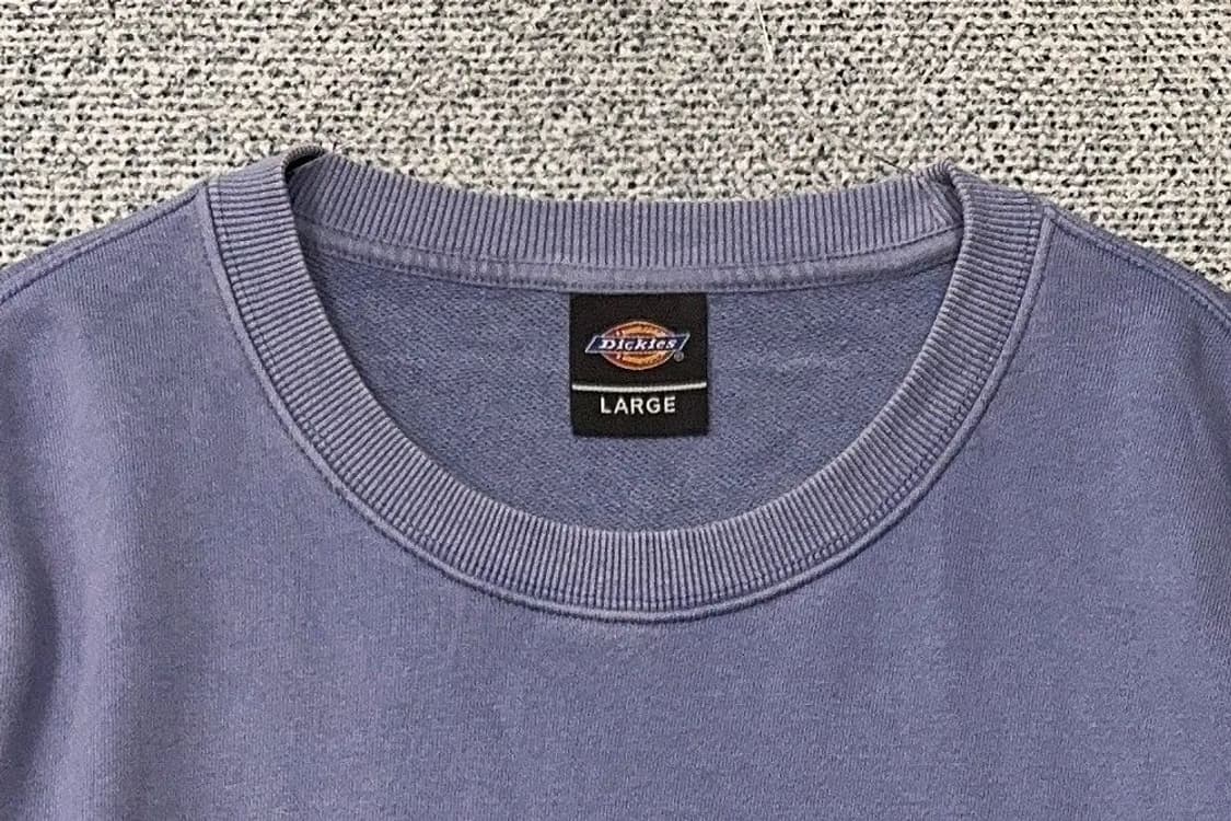 디키즈 프린팅 블루 빈티지 맨투맨 LARGE 상품이미지5