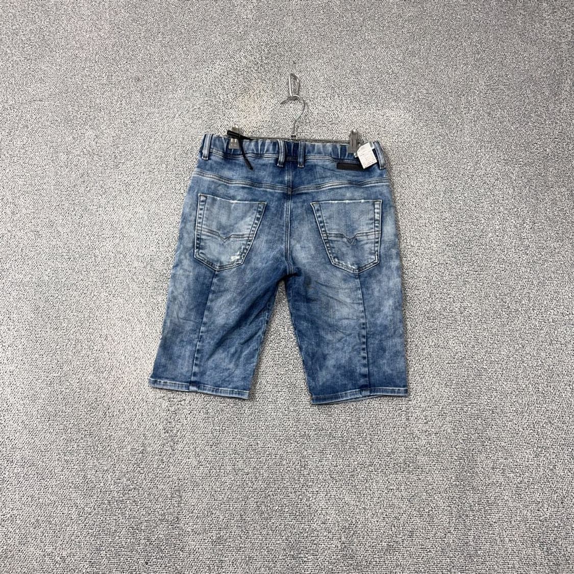 디젤 빈티지 돌청 워싱 데님 반바지 W28 상품이미지2
