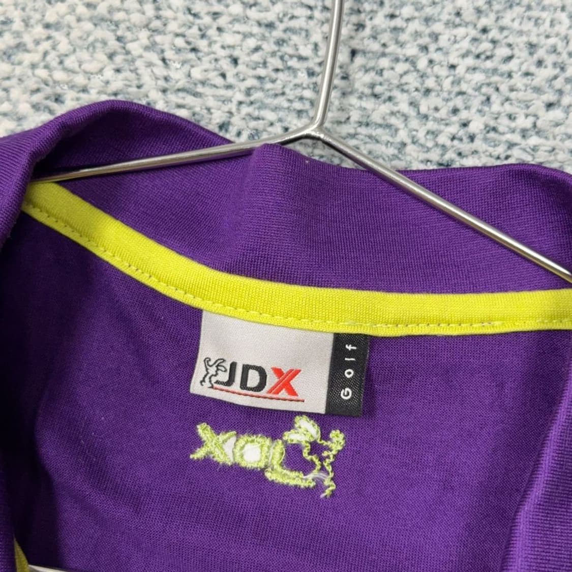 JDX 퍼플 골프 기능성 반팔 카라티 95 상품이미지3