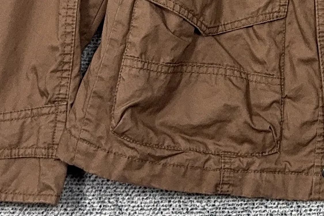 버커루 브라운 빈티지 필드 야상 자켓 S 상품이미지5
