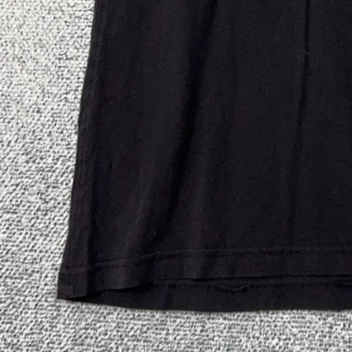 푸마 프린팅 블랙 반팔 티 S 상품이미지3