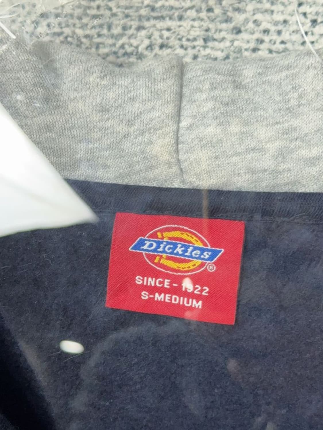 디키즈 네이비 로고 후드 집업 S-MEDIUM 상품이미지7