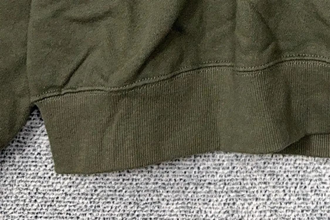 이벳필드 카키 로고 오버핏 맨투맨 XL 상품이미지6