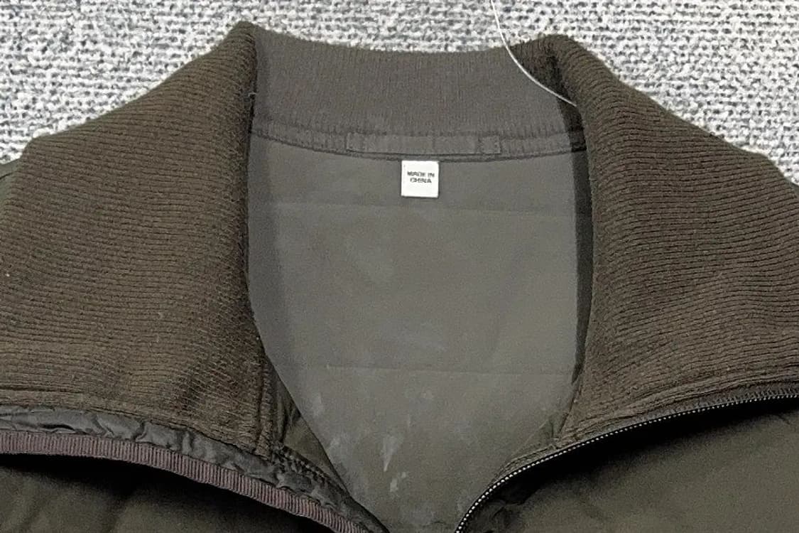 유니클로 포켓 카키 패딩 블루종 자켓 L 상품이미지5