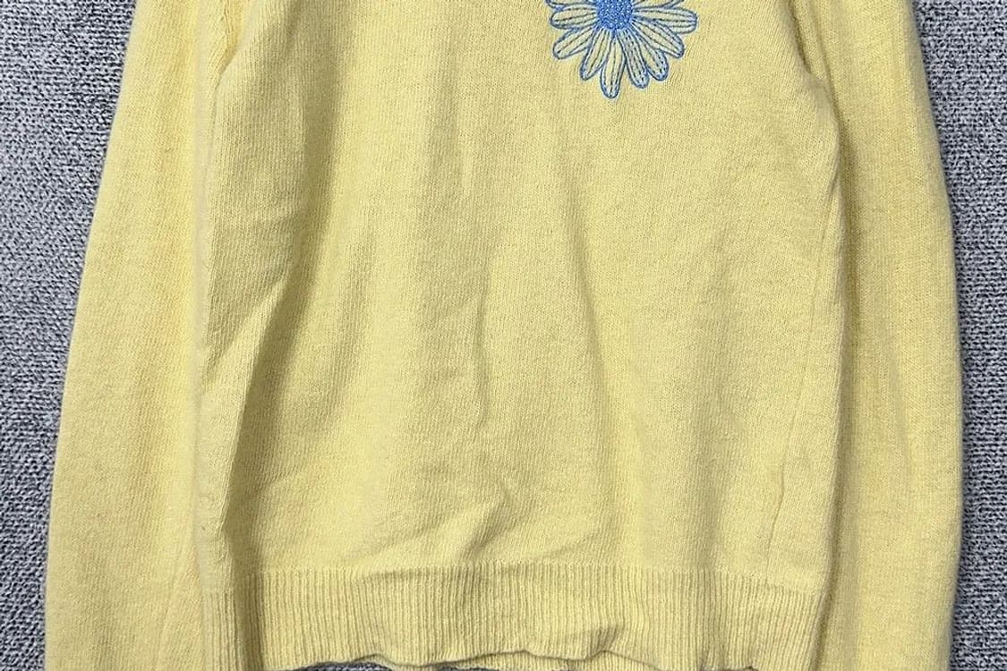 마르디 메르크디 로고 옐로우 니트 ONE SIZE 상품이미지4