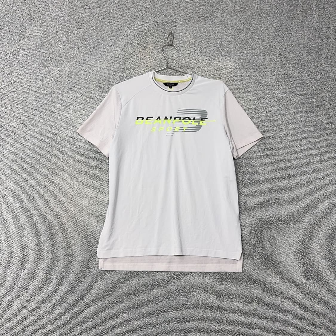 빈폴 프린팅 라이트 그레이 기능성 반팔 티 95 상품이미지1