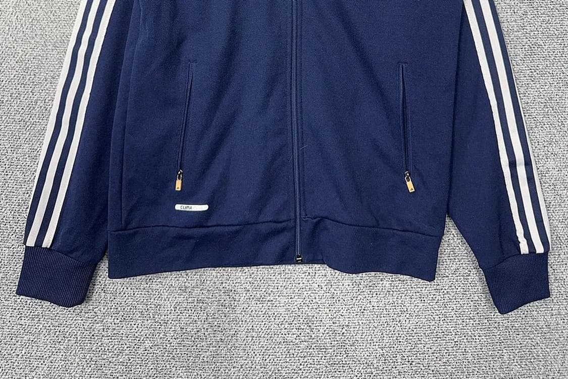 아디다스 네이비 오리지날 로고 삼선 트랙탑 집업 저지 95 상품이미지4