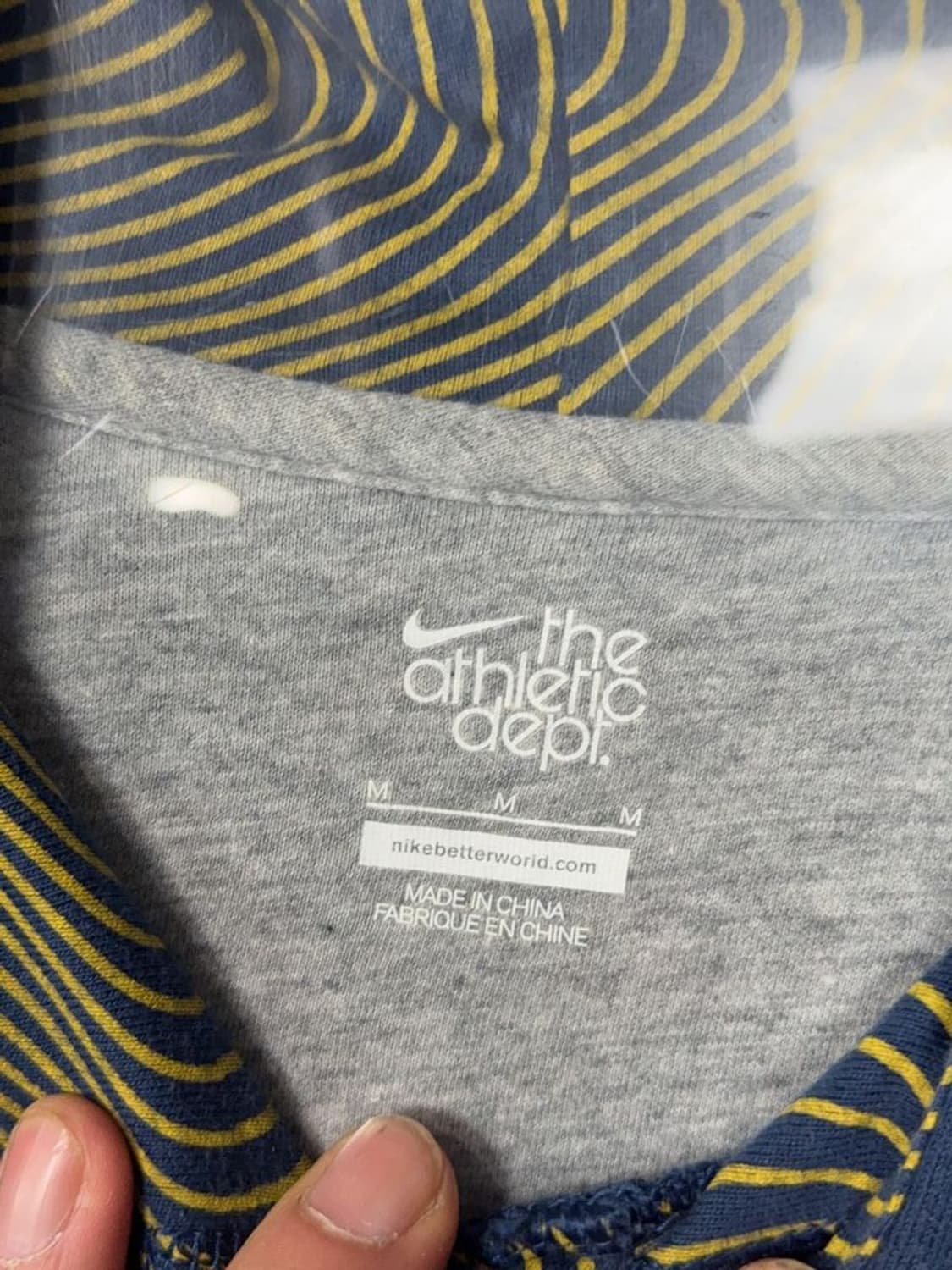 나이키 프린팅 네이비 후드티 M 상품이미지7