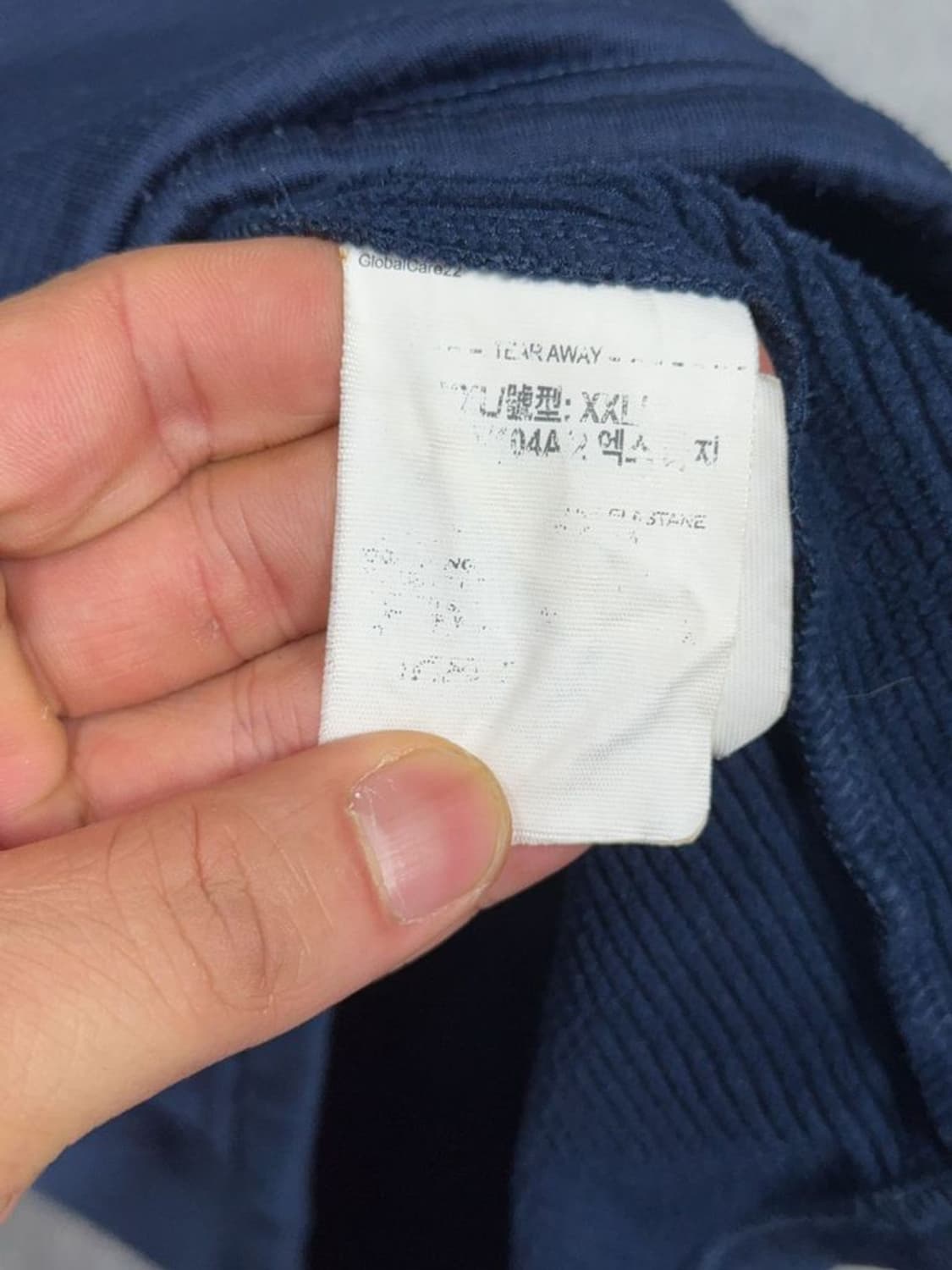 언더아머 네이비 로고 기능성 후드 집업 XXL/TTG/EEG 상품이미지8