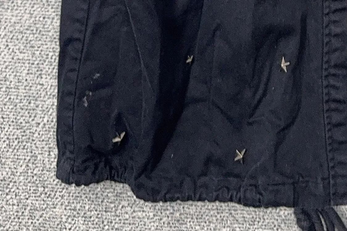 쥬씨쥬디 네이비 빈티지 피쉬테일 야상 코트 XS 상품이미지6