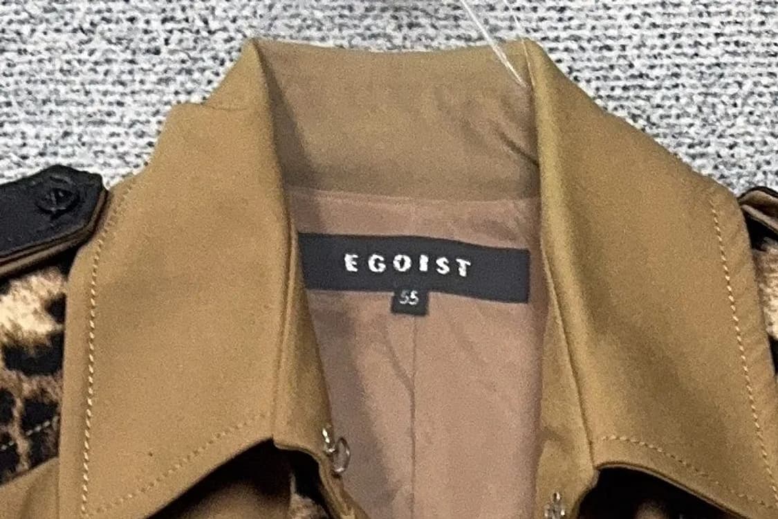 에고이스트 카멜 트렌치 코트 55 상품이미지6