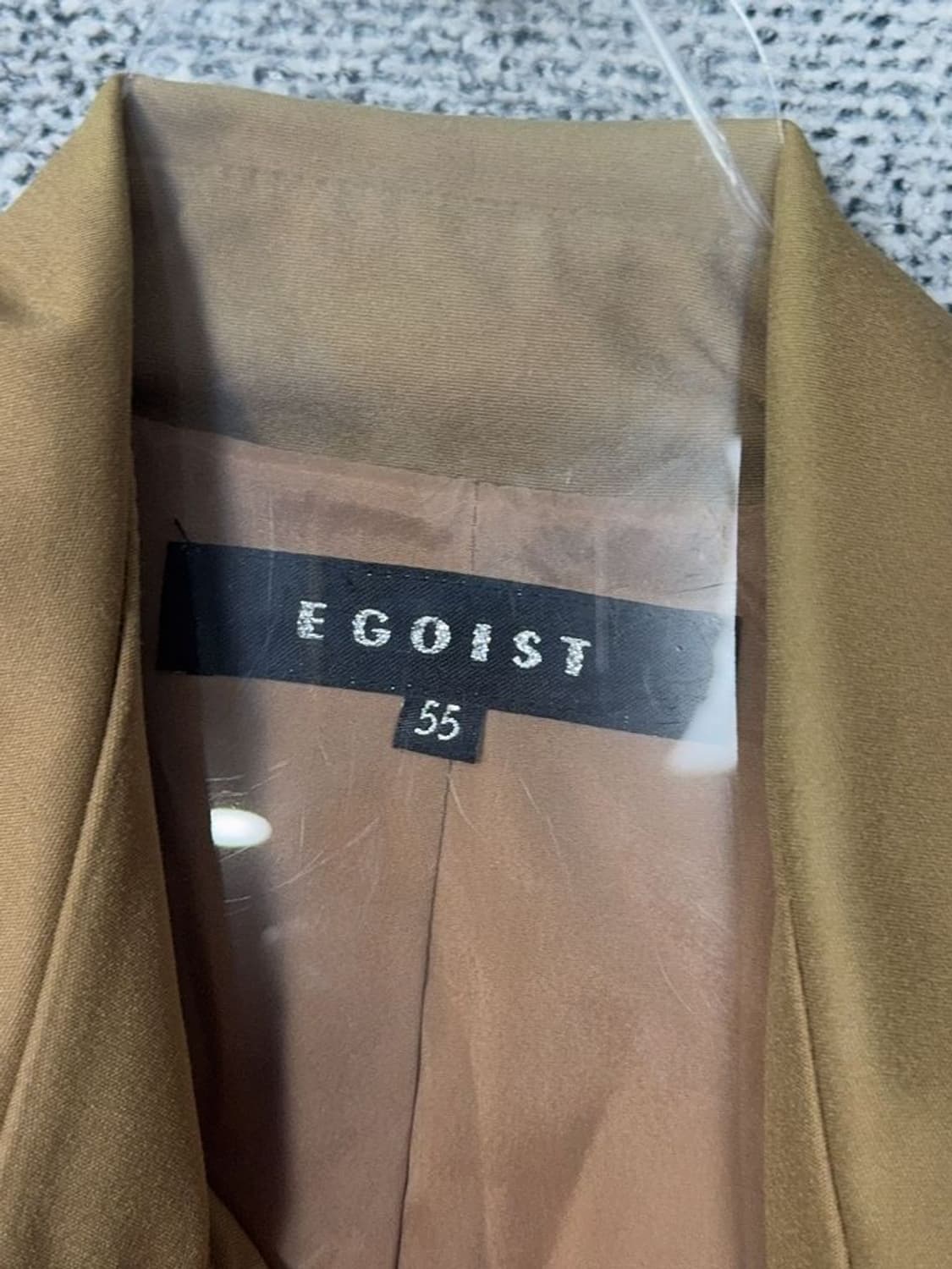 에고이스트 카멜 트렌치 코트 55 상품이미지8