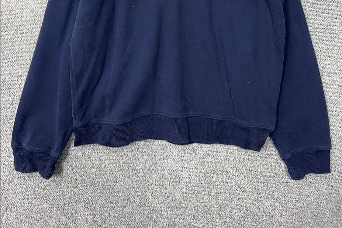 후아유 스펠 로고 네이비 맨투맨 M 상품이미지4