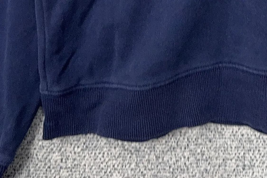 후아유 스펠 로고 네이비 맨투맨 M 상품이미지7