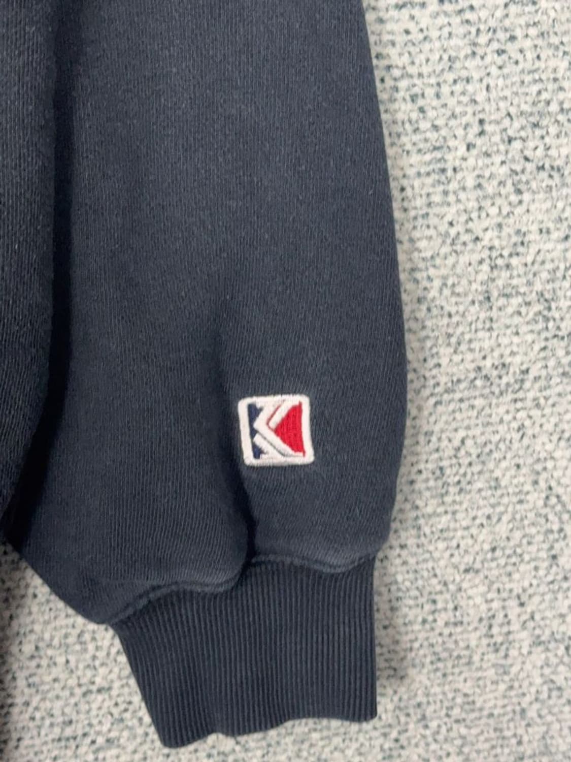 칼카니 자수 로고 빈티지 오버핏 후드집업 M 상품이미지8