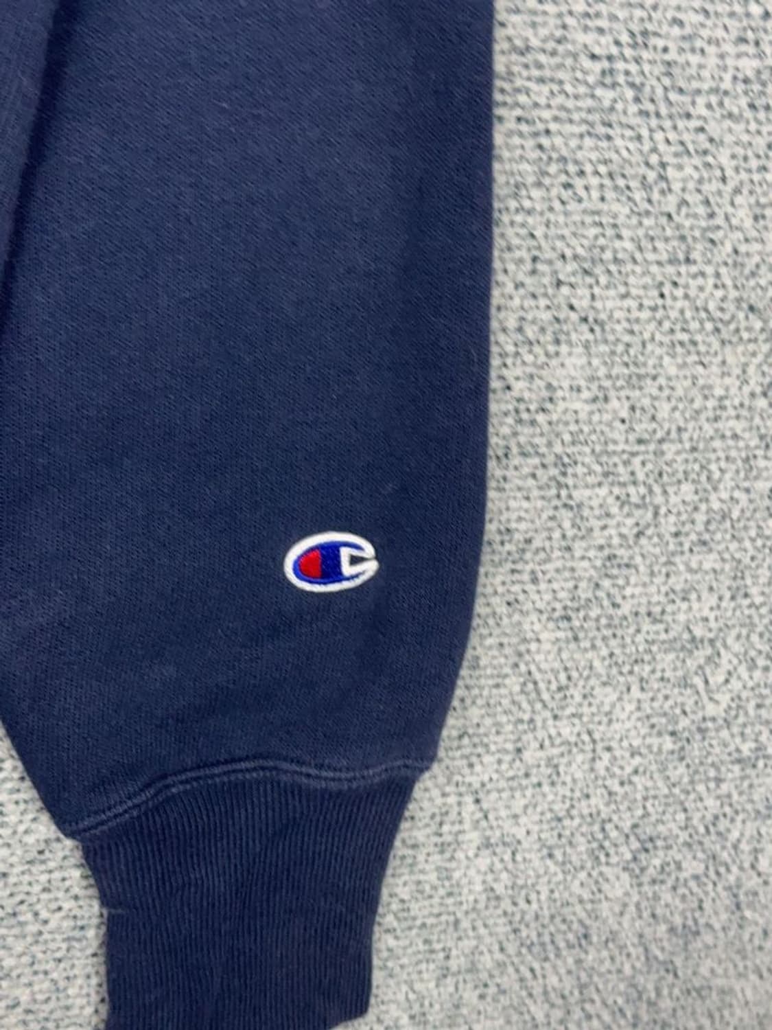 챔피온 리버스위브 네이비 스웻 후드티 MEDIUM 상품이미지8