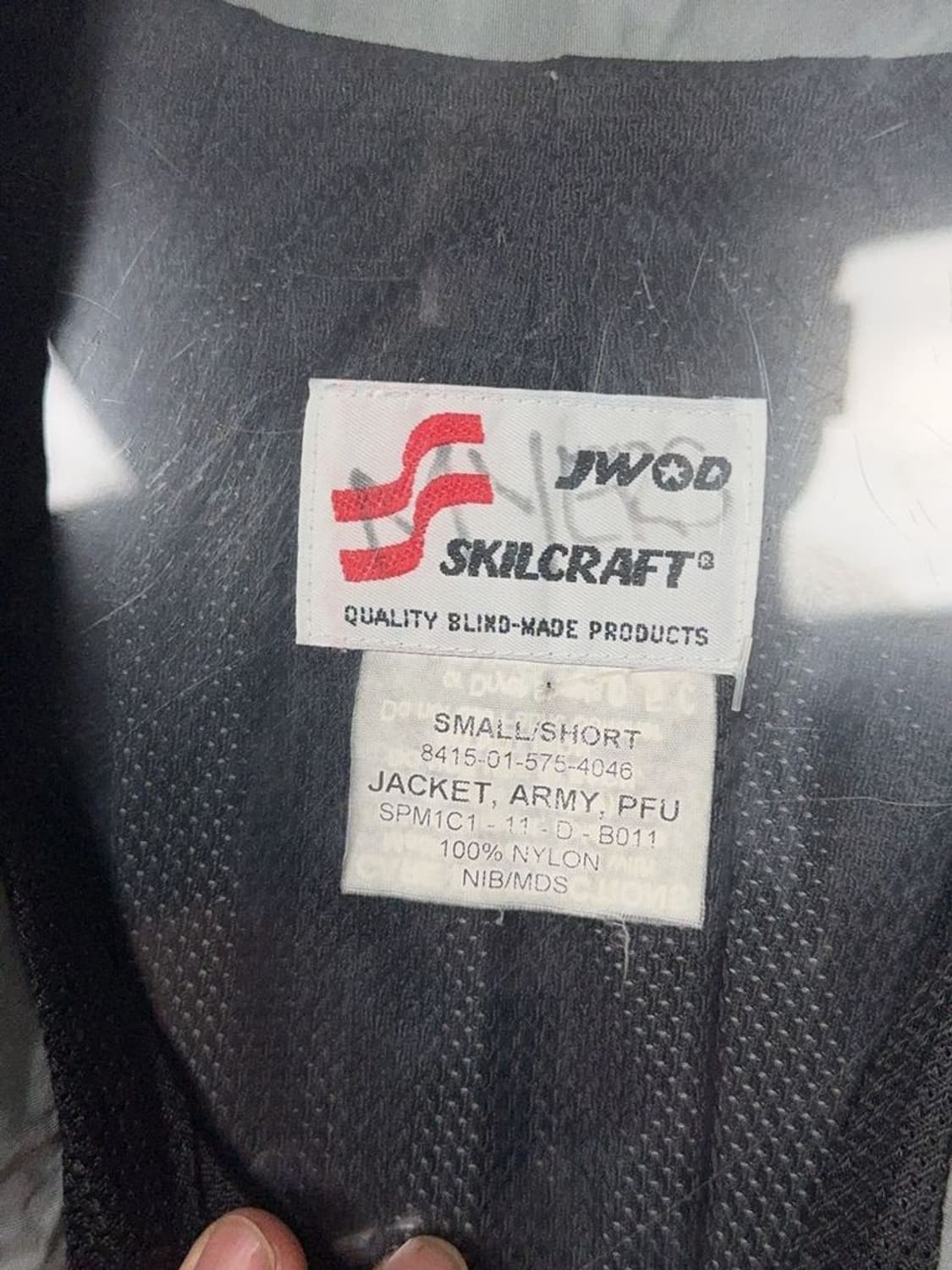 SKILCRAFT 미군 OG 바람막이 윈드자켓 S 상품이미지7