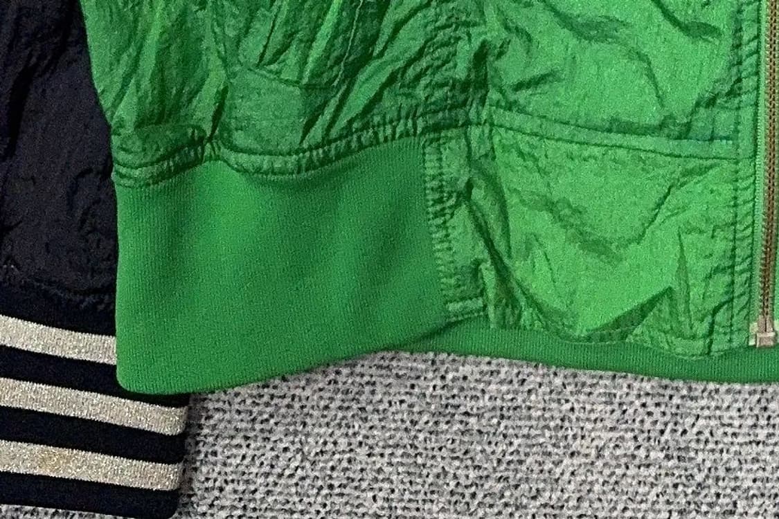 MLB 뉴욕양키즈 빈티지 프린팅 그린 바시티 자켓 105 상품이미지6