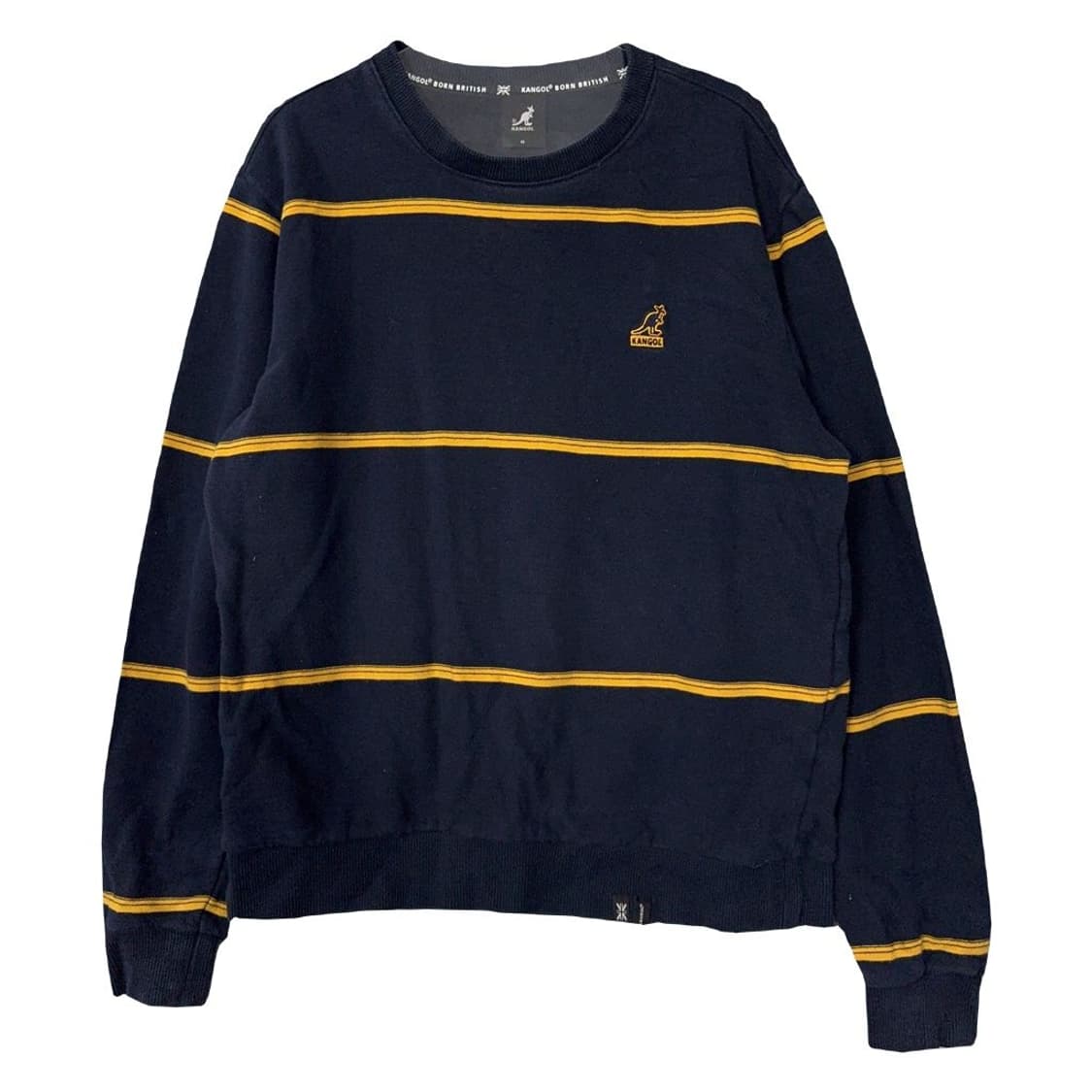 캉골 스트라이프 네이비 맨투맨 M 상품이미지1