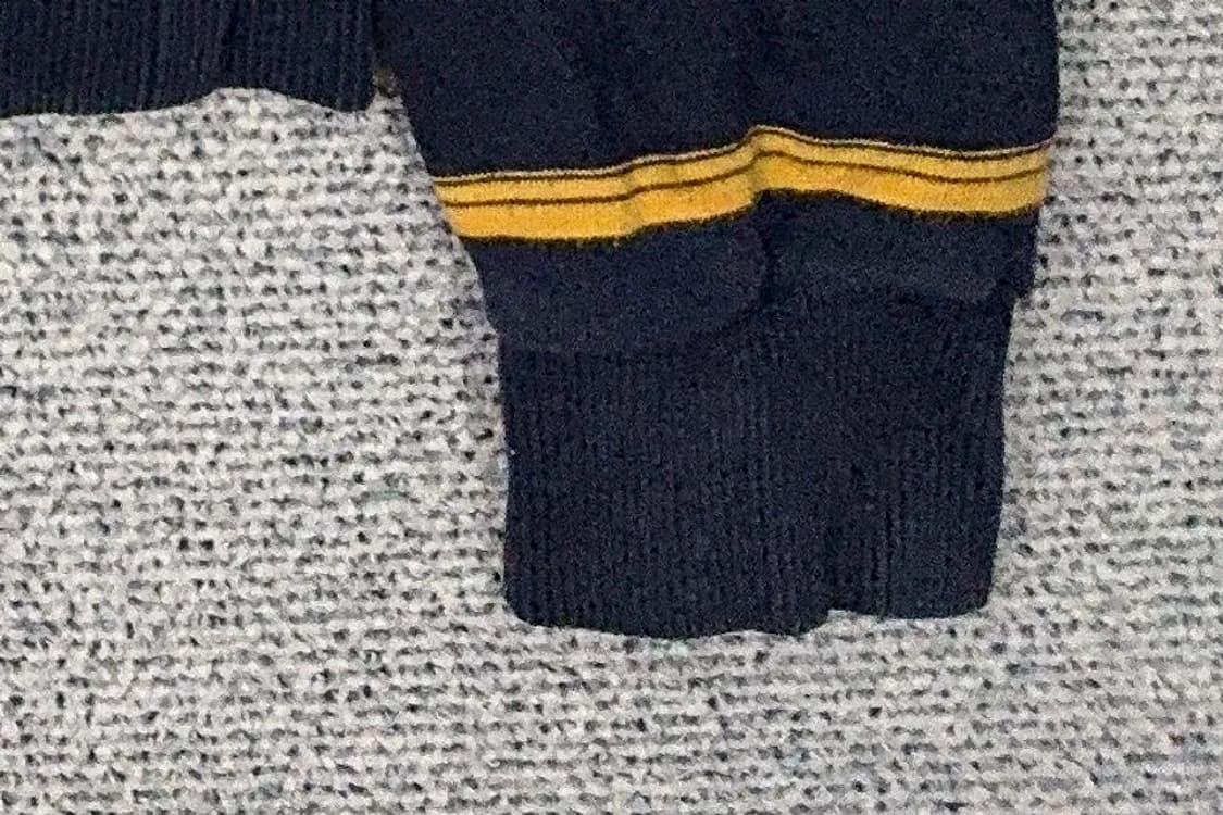 캉골 스트라이프 네이비 맨투맨 M 상품이미지6