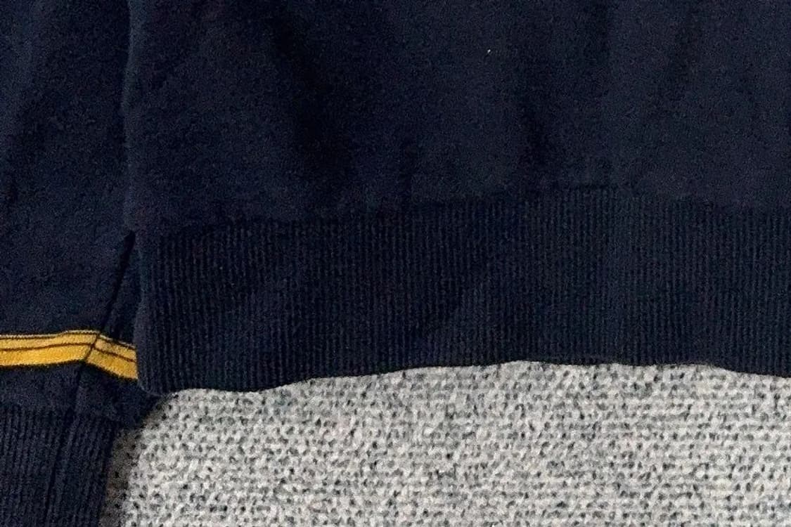 캉골 스트라이프 네이비 맨투맨 M 상품이미지7