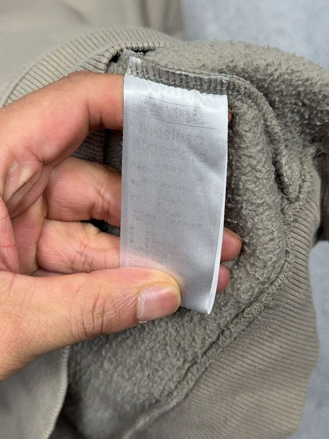 무신사스탠다드 무지 코튼 맨투맨 S 상품이미지8