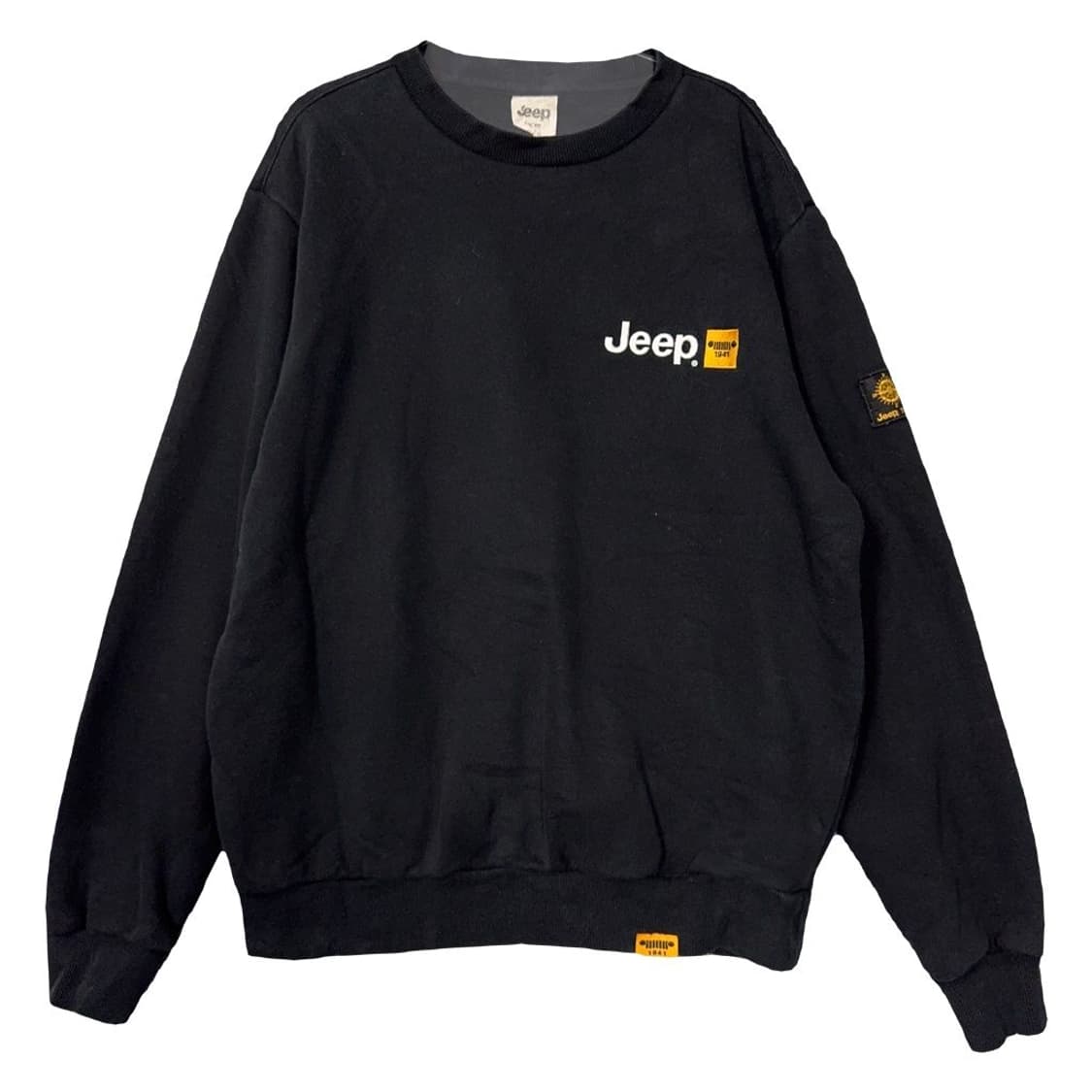 지프 블랙 스펠 로고 오버핏 맨투맨 XXL 상품이미지1