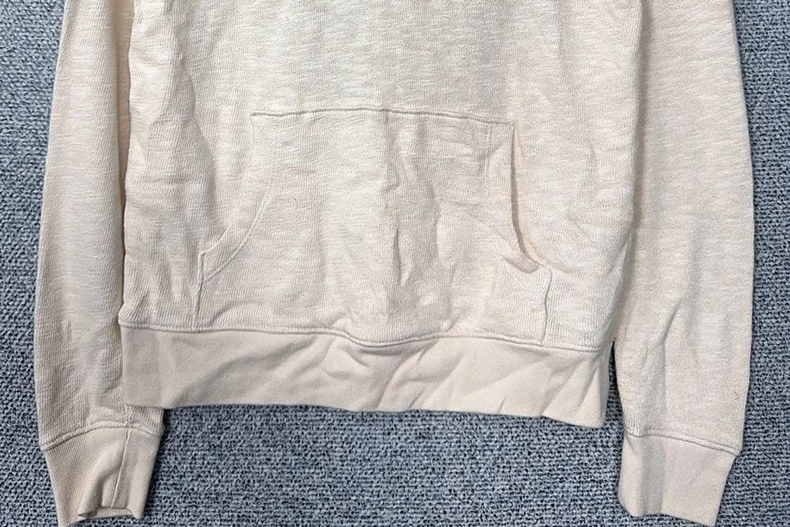 갭 프린팅 로고 베이지 후드티 XS/TP 상품이미지4