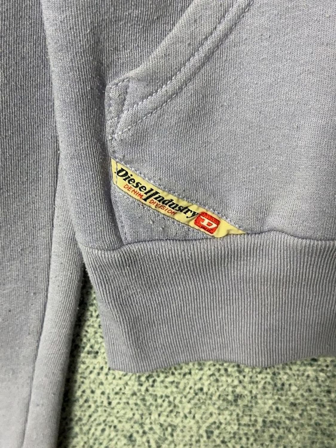 디젤 라이트 퍼플 빈티지 후드 집업 M 상품이미지6