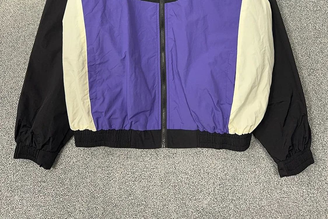 QT8 GARMENTS 멀티컬러 로고 남성 바람막이 M 상품이미지4